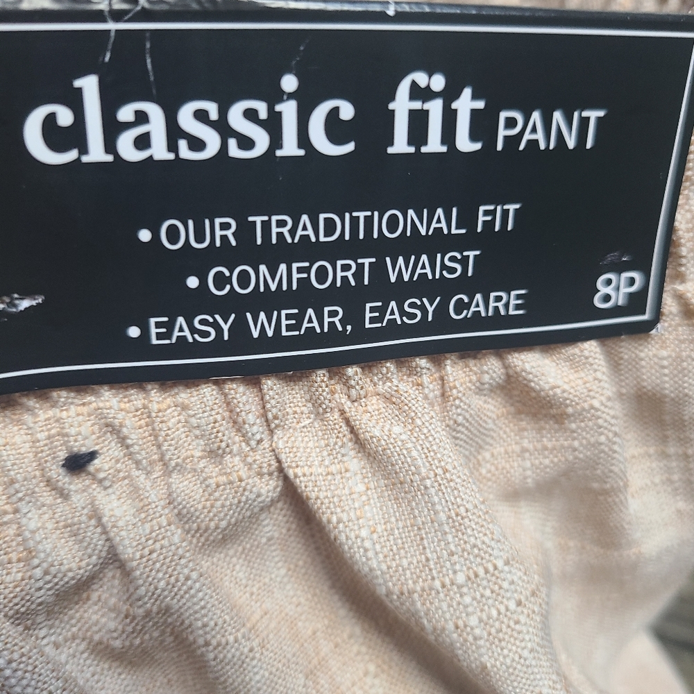 Alfred Dunner Linen pants - Picture 2 of 8